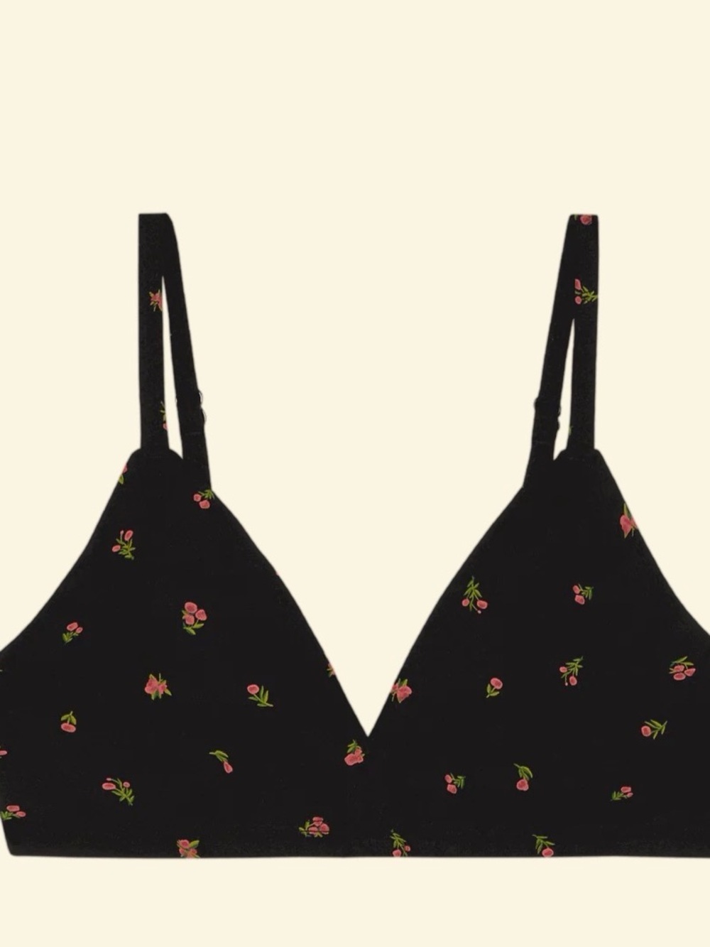Huha Triangle Bra - Midnight Rose